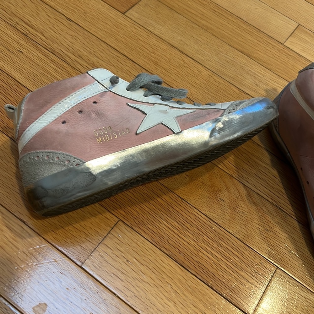 Golden Goose Pink and Gray Women's Shoes - Picture 3 of 16